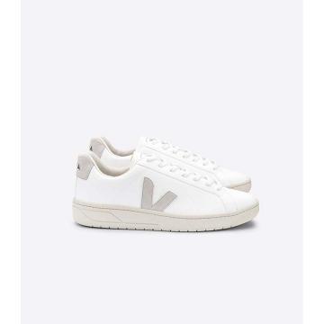 White/Beige Men's Veja URCA CWL Shoes | AU 273MQZ